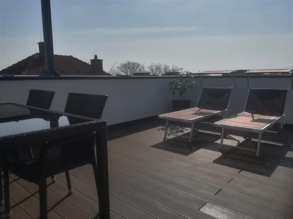 Penthouse Griemann 2 Fuer Max 4 Personen Mit Eigener Grosser Dachterrasse Zum Relaxen! Ілльміц Екстер'єр фото