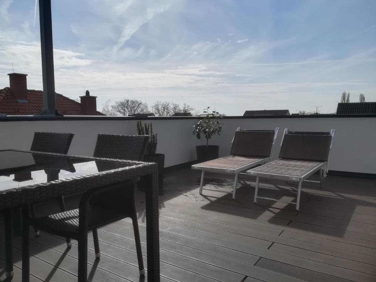 Penthouse Griemann 2 Fuer Max 4 Personen Mit Eigener Grosser Dachterrasse Zum Relaxen! Ілльміц Екстер'єр фото